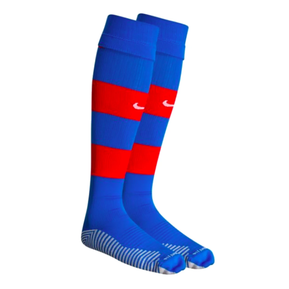 2023-2024 Barcelona Away Socks (Blue)