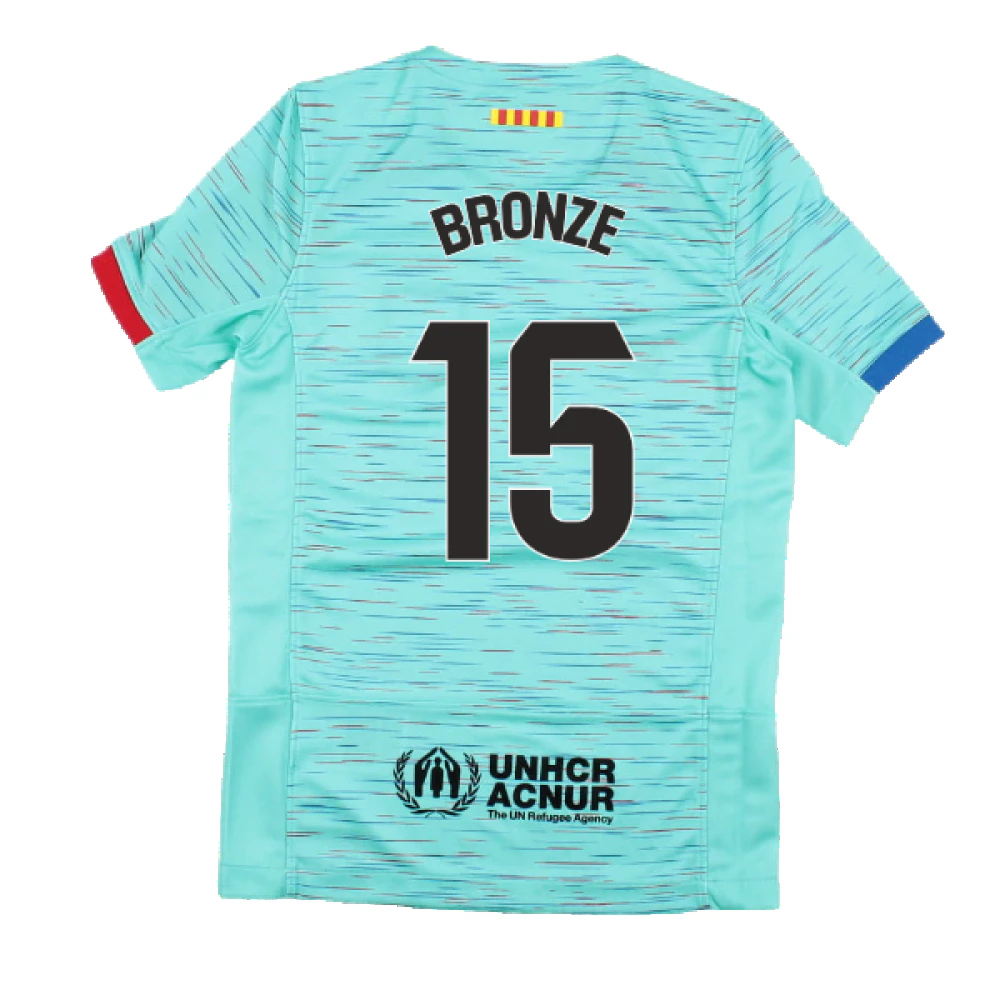 2023-2024 Barcelona Third Shirt (Kids) (Bronze 15)