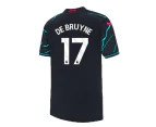 2023-2024 Man City Third Shirt (Kids) (DE BRUYNE 17)