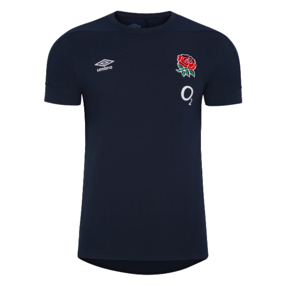 2023-2024 England Rugby Presentation Tee (Navy Blazer)