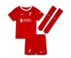 2023-2024 Liverpool Home Little Boys Mini Kit