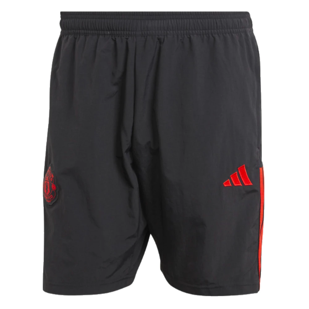 2023-2024 Man Utd Downtime Shorts (Black)