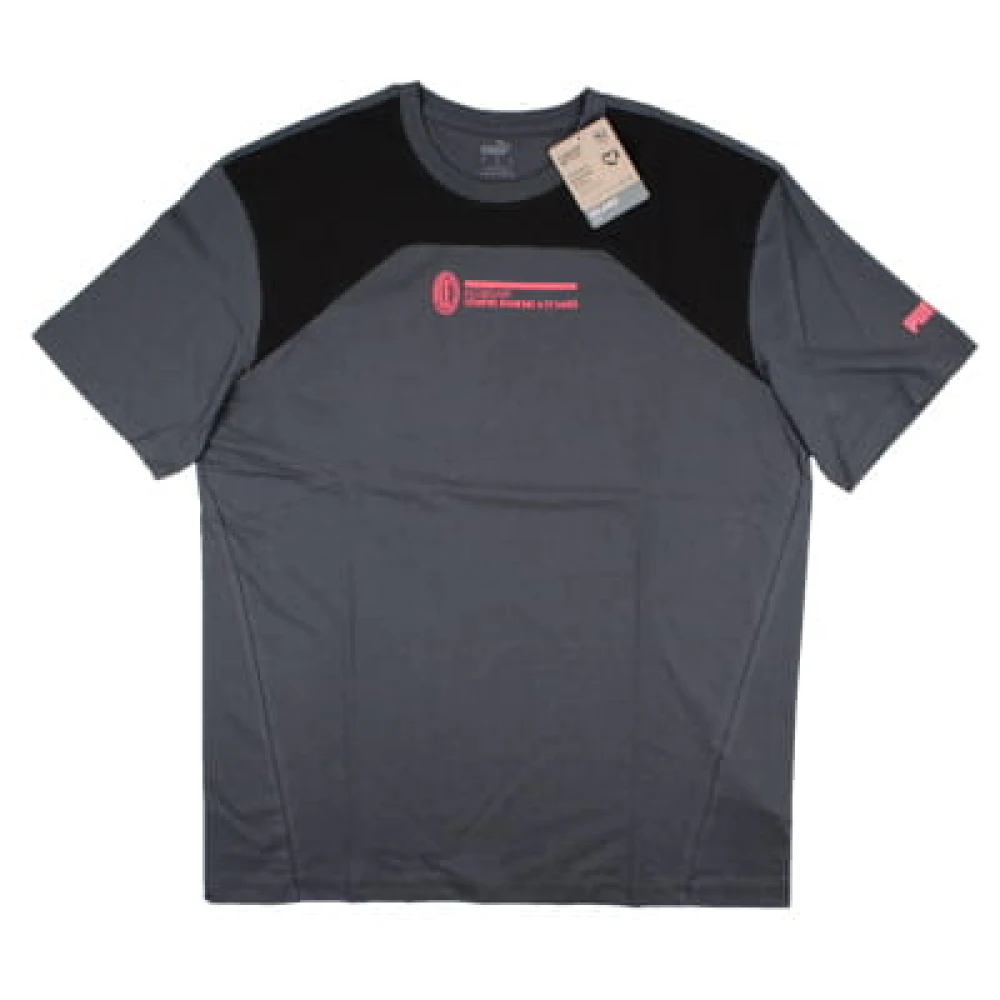 2023-2024 AC Milan FtblCulture Tee (Grey)