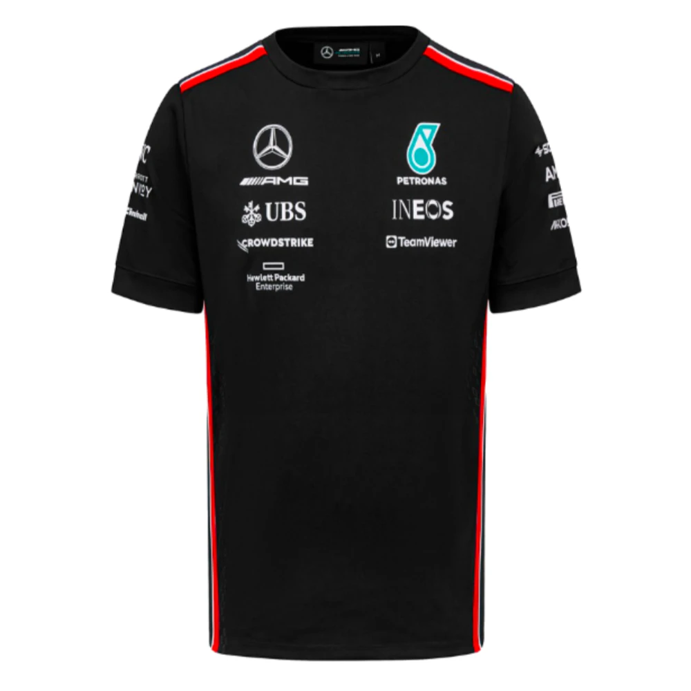 2023 Mercedes AMG Petronas Team Driver T-Shirt - Black