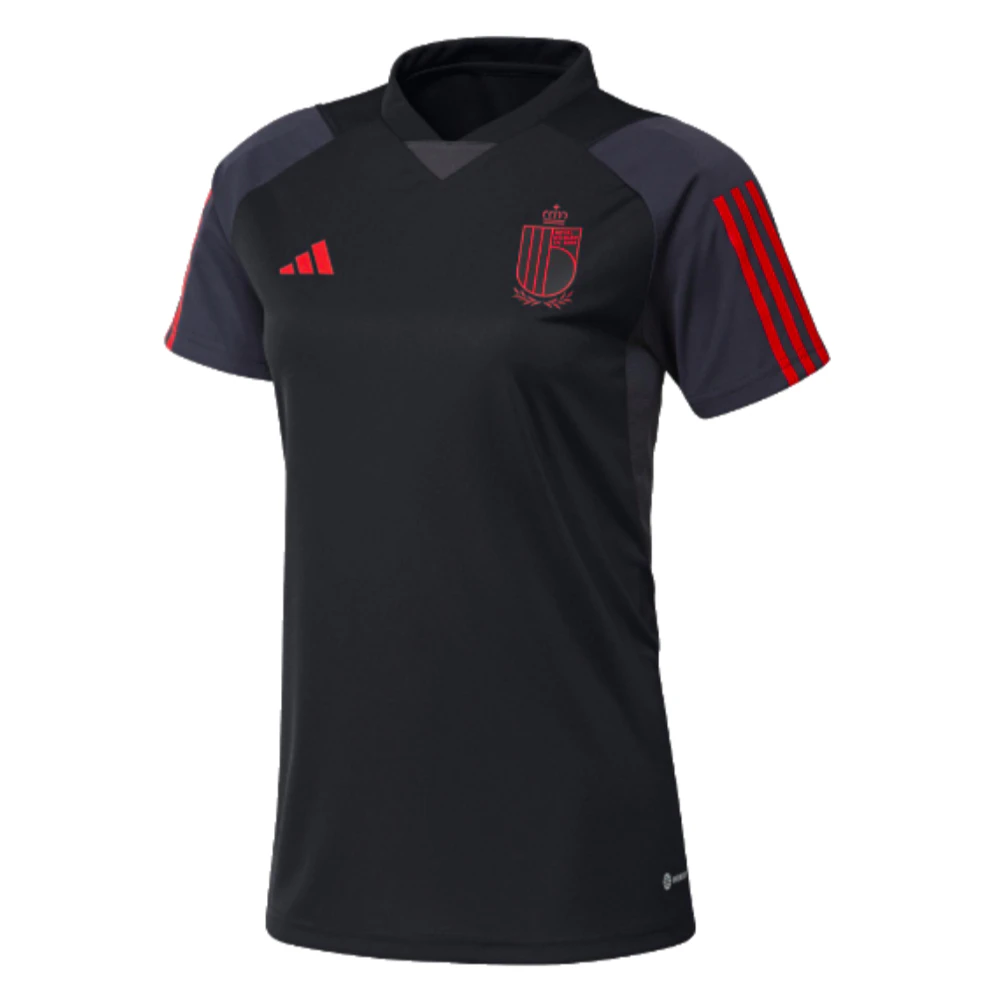 2023-2024 Belgium Training Jersey (Black) - Ladies