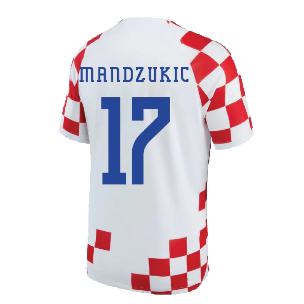 2022-2023 Croatia Home Shirt (MANDZUKIC 17)