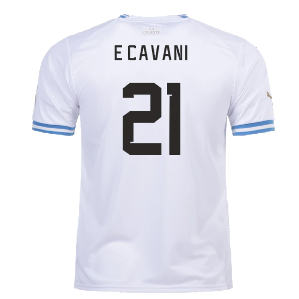 2022-2023 Uruguay Away Shirt (E Cavani 21)