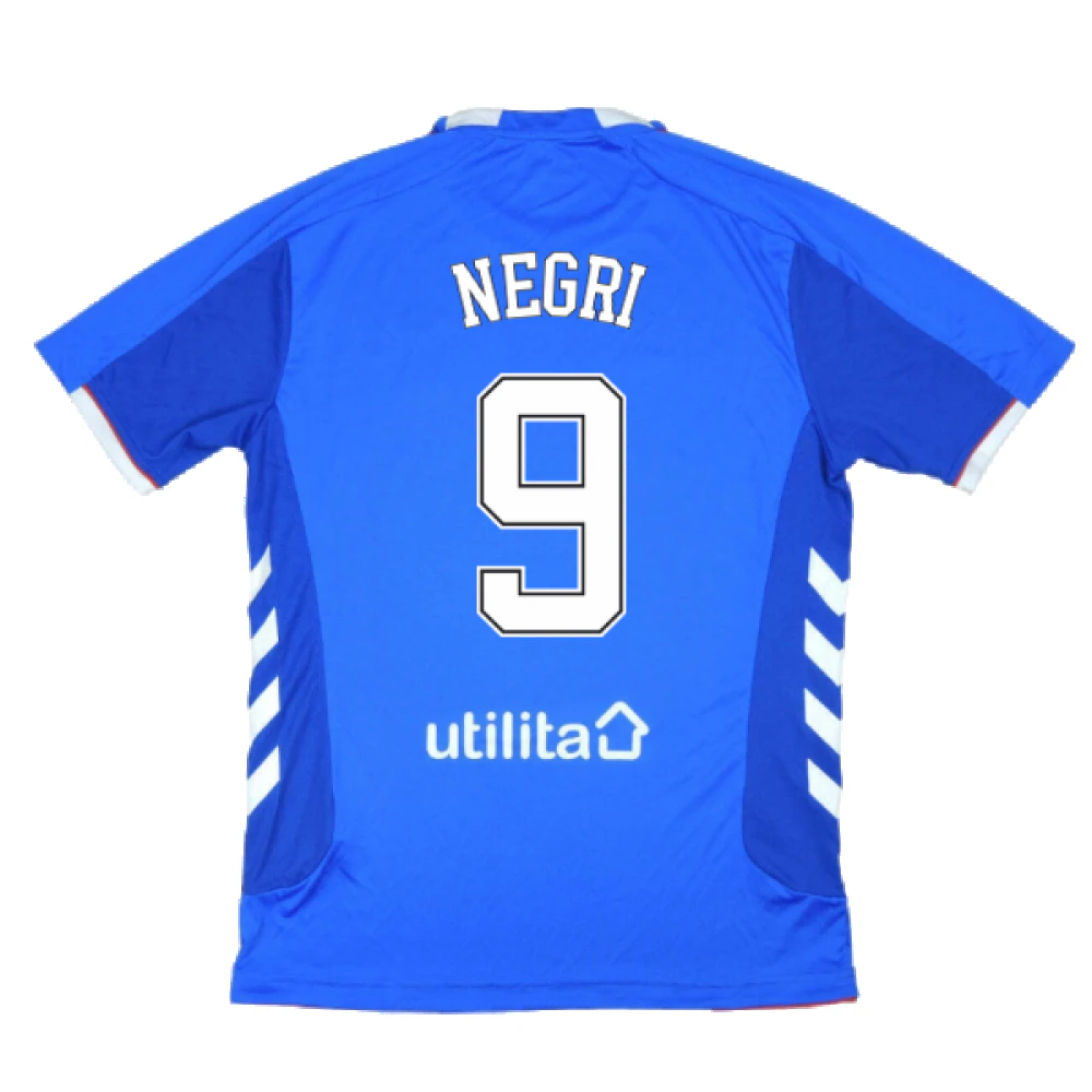 Rangers 2018-19 Home Shirt ((Excellent) L) (NEGRI 9)