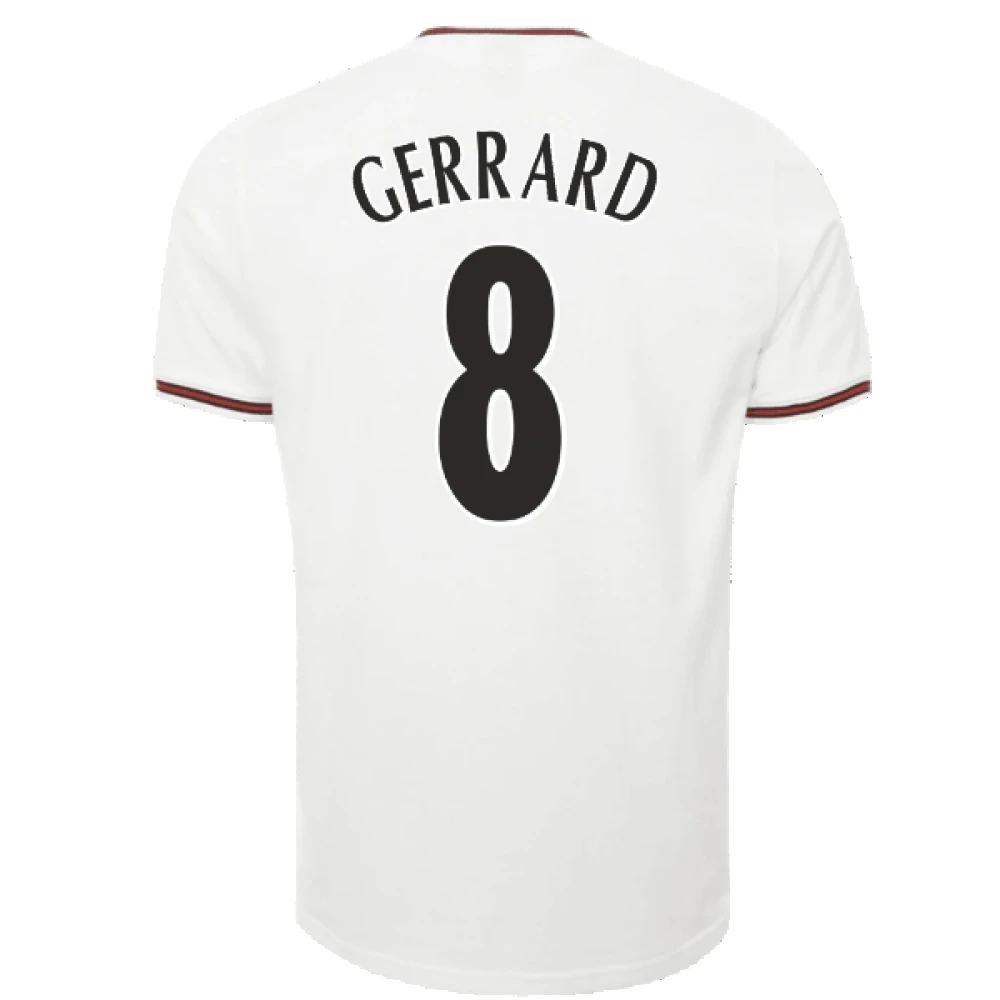 Liverpool Heritage 1997 Ecru Away Tee (GERRARD 8)