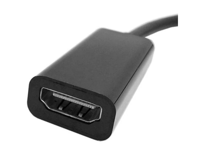 Tb 001 Bk Thunderbolt Port To Hdmi Female Adapter Cable With For Macbook Black