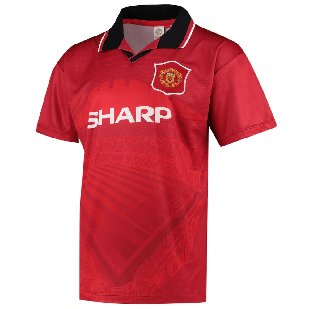 1996 Manchester United Home Football Shirt