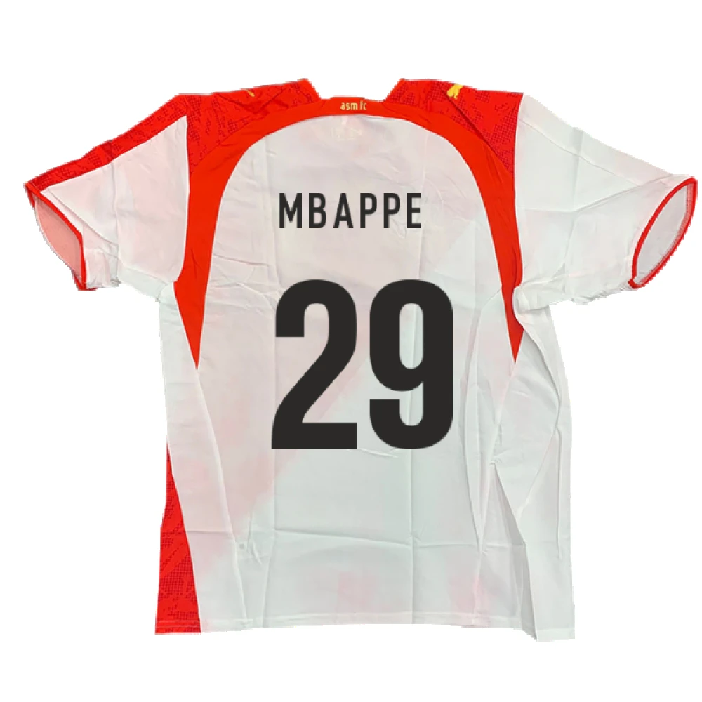 2006-2007 Monaco Home Shirt (MBAPPE 29)