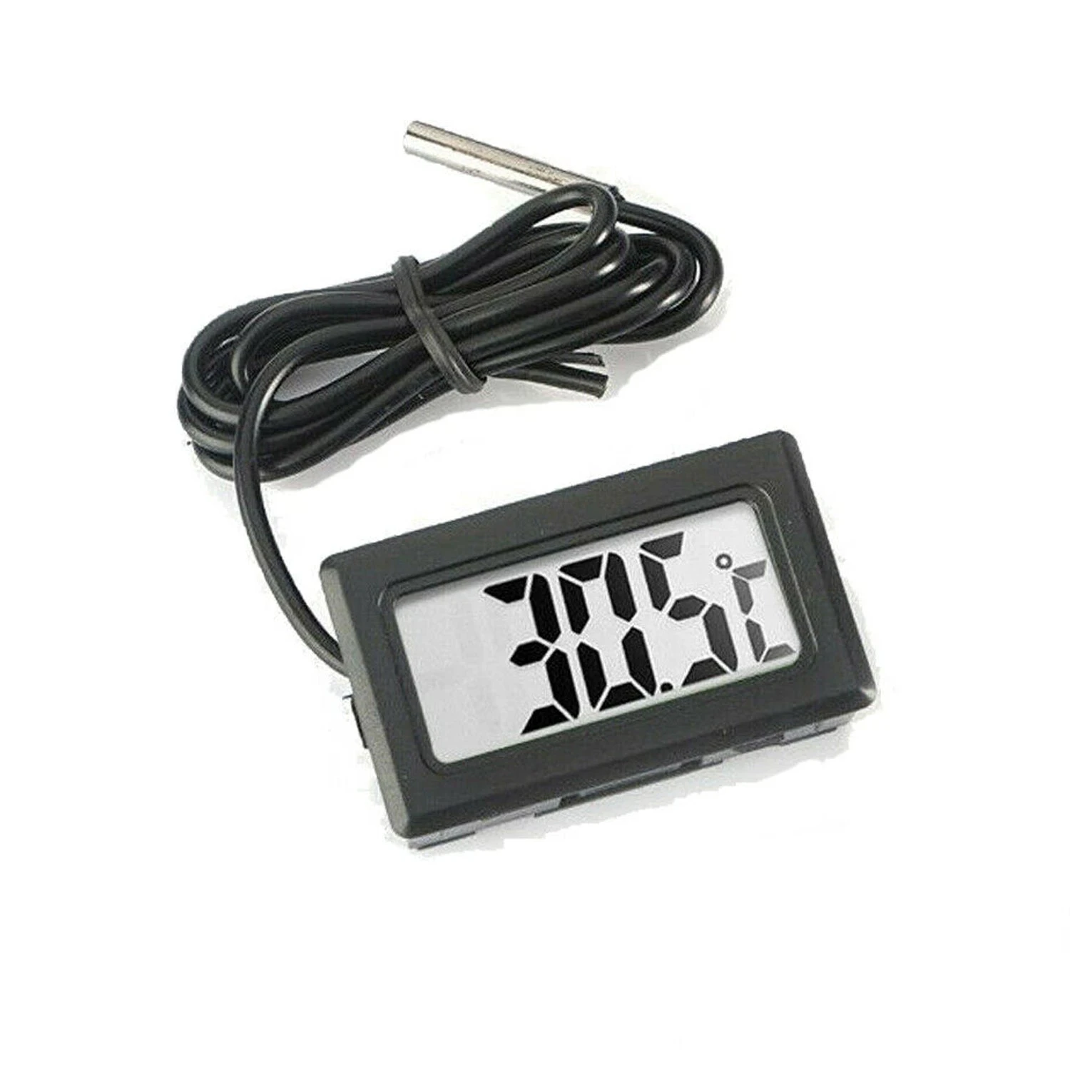 2X LCD Digital Thermometer for Fridge Freezer Aquarium FISH TANK Temperature