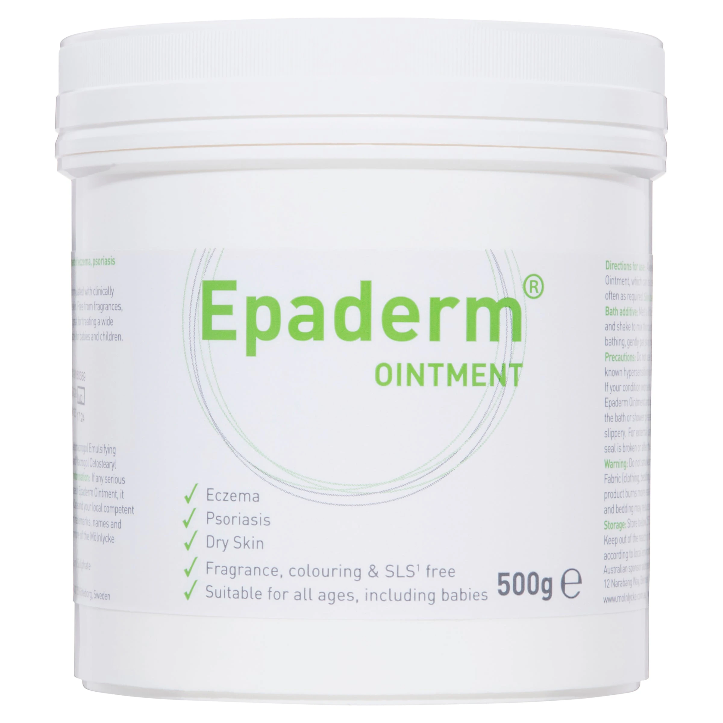 Epaderm Ointment 500g