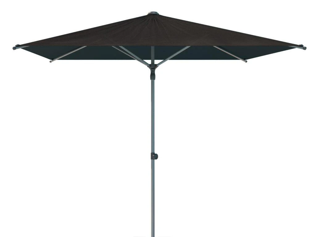 Coolaroo Torquay 2.7m Square Market Umbrella - Charcoal