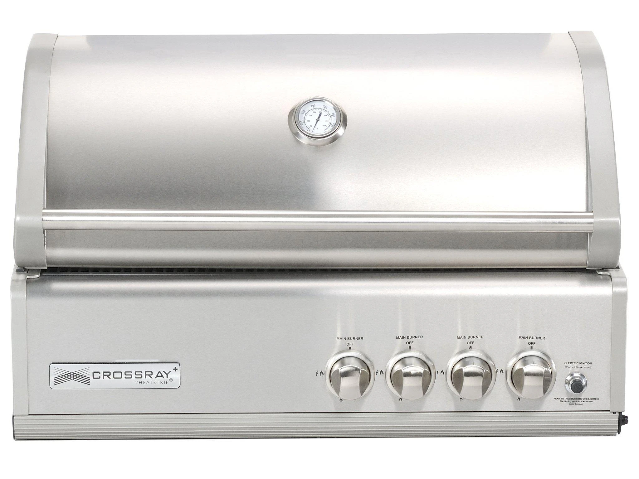 CROSSRAY 4-Burner Inbuilt Gas BBQ