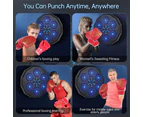 Boxing Machine Bundle Electronic Smart Music Boxing Machine and Kids Punching Ball Bag Speed  Set