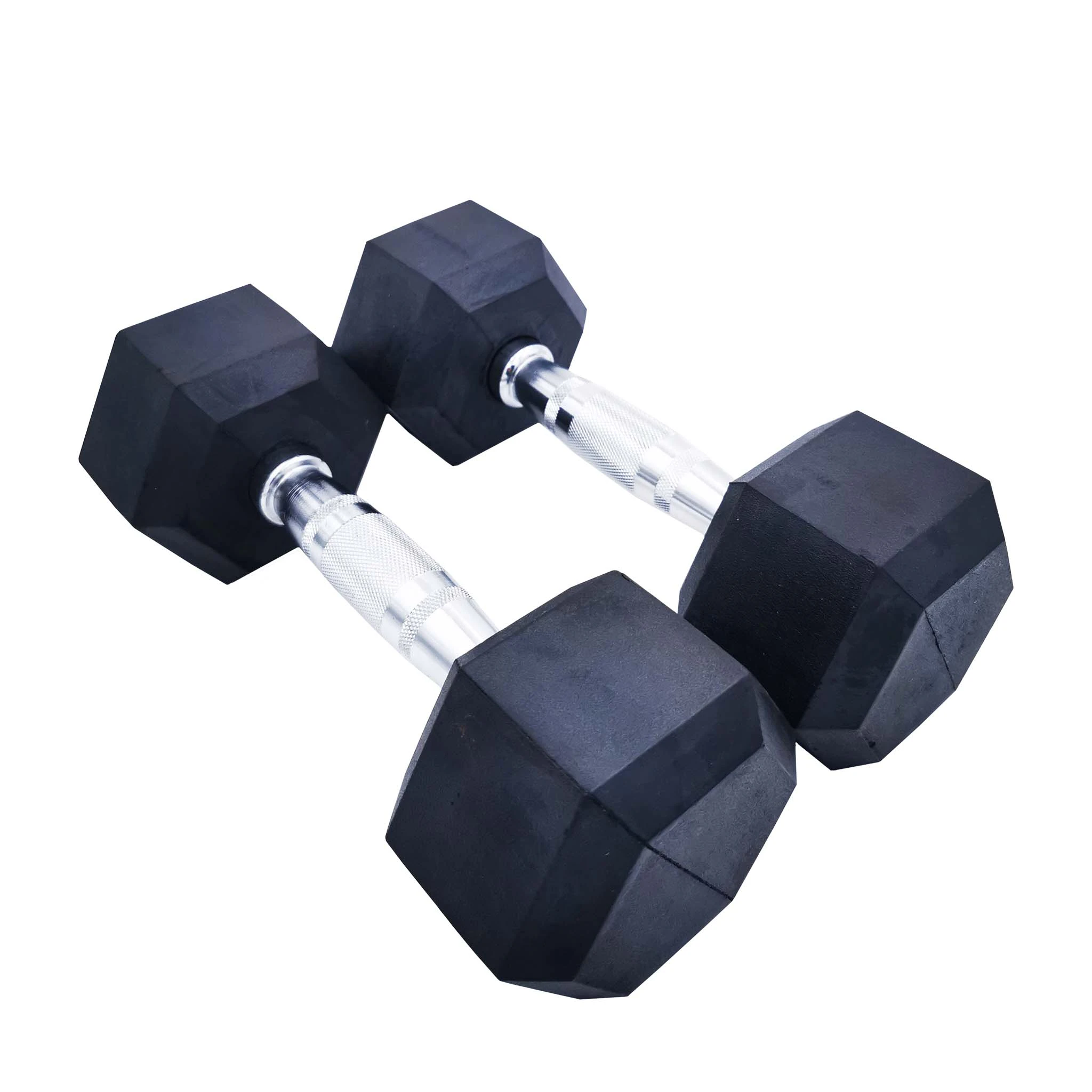 Rubber Hex Dumbbells 1kg Pairs