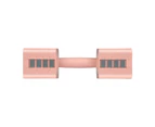 Centra A Pair 2.8KG-10KG Adjustable Dumbbells With Metal Weight Block Set Pink