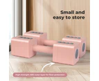 Centra A Pair 2.8KG-10KG Adjustable Dumbbells With Metal Weight Block Set Pink