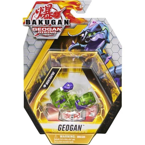 Bakugan Geogan Rising 1 Pack  (Season 3) [Pack: Montrapod]