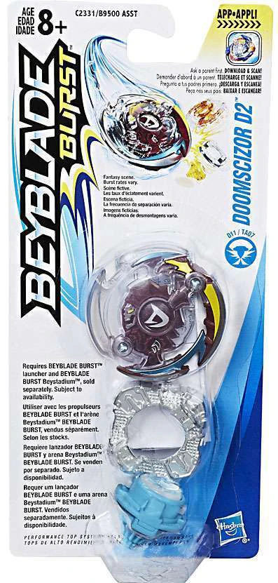 Hasbro Beyblade Burst Single Top [Style: Doomscizor D2]