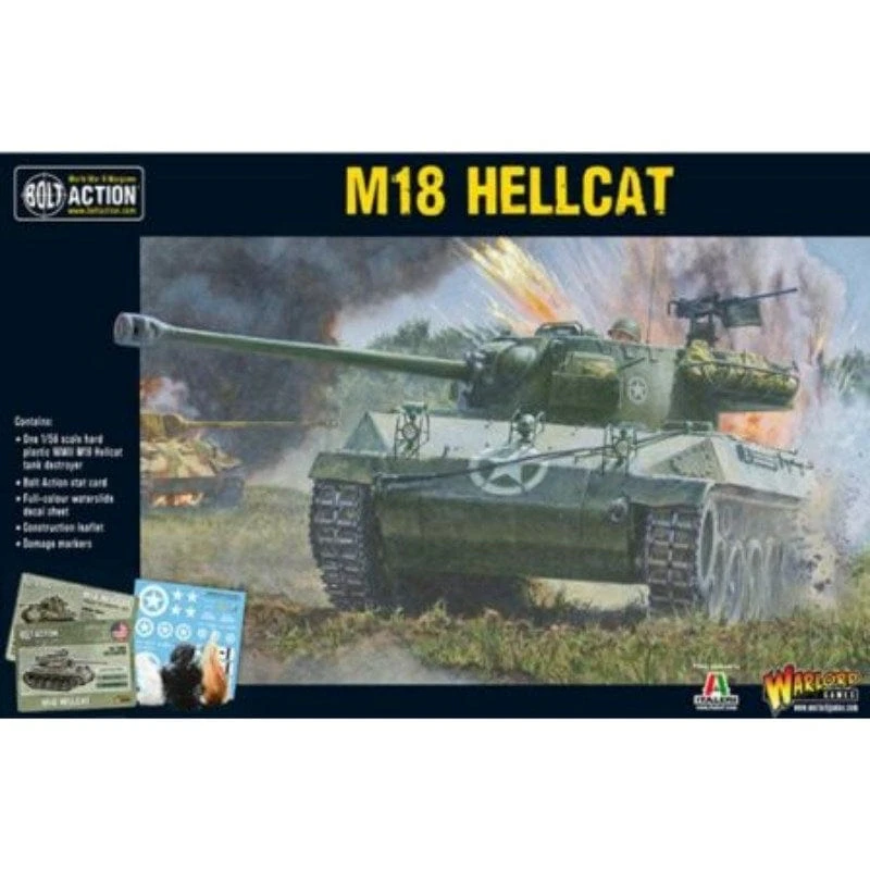 Bolt Action - United States - M18 Hellcat Tank Destroyer (Plastic)