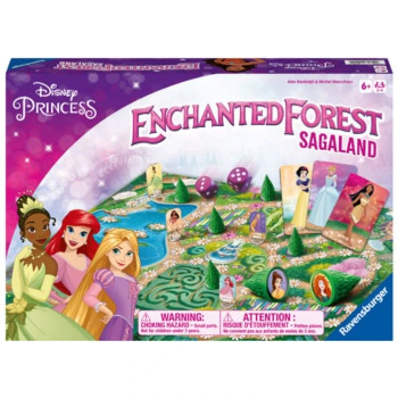 Ravensburger Disney Enchanted Forest Sagaland Family/Kids Fun Board Game 5Y+