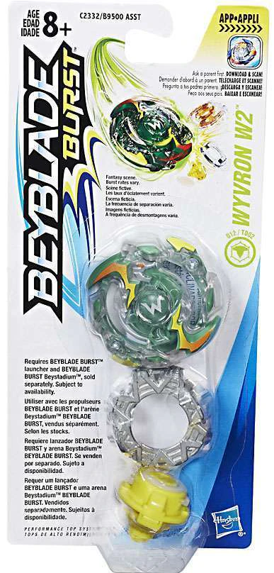 Hasbro Beyblade Burst Single Top [Style: Wyvron W2]