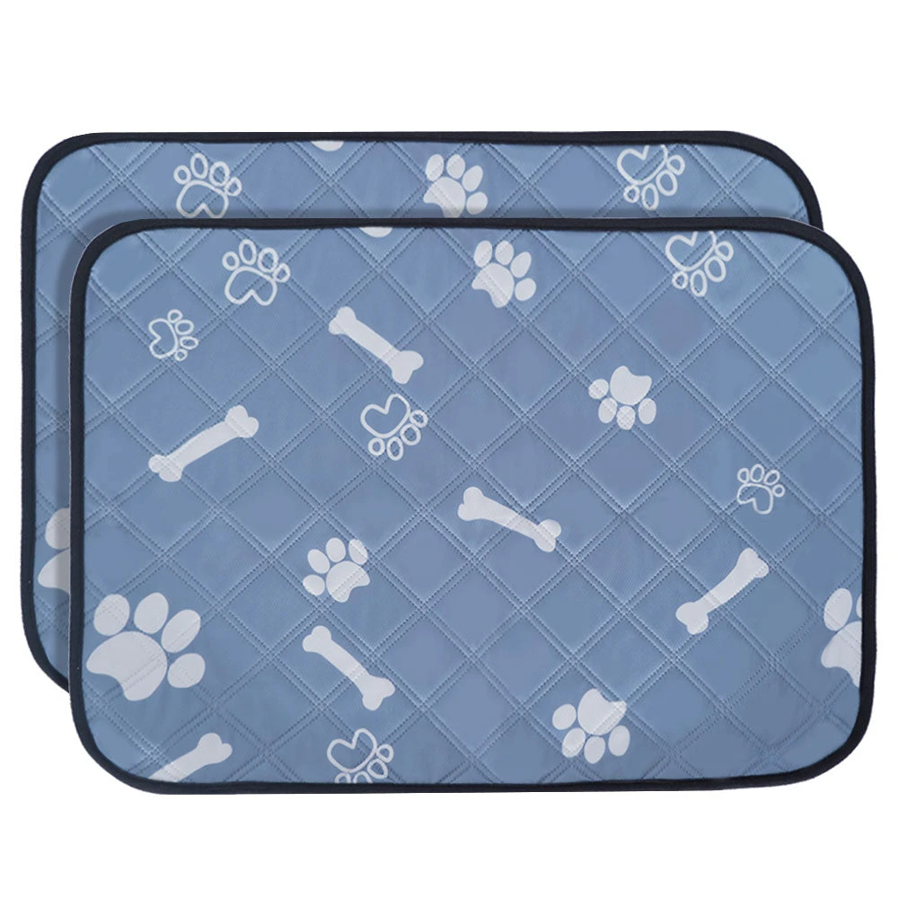 PETSWOL 2 Pack Pet Dog Diaper Bone Pattern Pee Pad