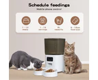 Pawz 5L Auto Pet Feeder Automatic Camera Cat Dog Smart Wi-Fi App Food Dispenser