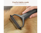 Pawz Pet Grooming Tools 3-Piece Gift Set Dog Cat Hair Cleaning Brushes Comb