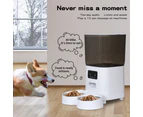 Pawz 5L Auto Pet Feeder Automatic Camera Cat Dog Smart Wi-Fi App Food Dispenser