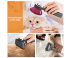 Pawz Pet Grooming Tools 3-Piece Gift Set Dog Cat Hair Cleaning Brushes Comb