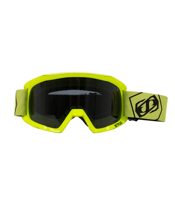 Jetpilot H2o Lime Framed Polarised Floating Jet Ski And Pwc Goggles