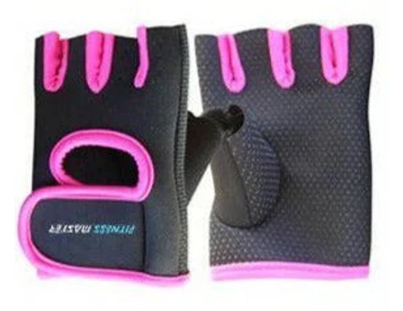 Premium Men Women Gym hand Gloves in shade blue Purple