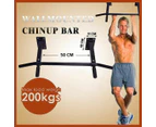 Wall Mounted Chin Up Pull Up Bar Trainer Power Training Gymnastic Suspension