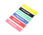 6PCS Resistance Loop Bands Mini Band Exercise Crossfit Strength Fitness GYM Yoga