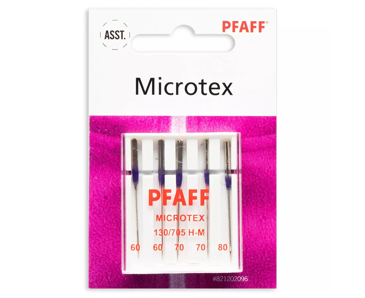 Pfaff Sewing Machine Microtex Assorted Needles Pack of 5