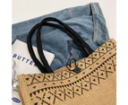 Jute Tote Bag With Handle Reusable Handbags Burlap Tote Mama Bag-ST2