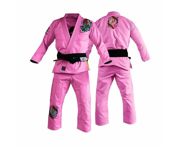 Fluory Grappling Kio Fish BJJ Gi Pink