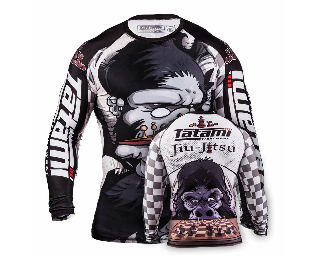 Tatami Chess Gorilla BJJ Rash Guard