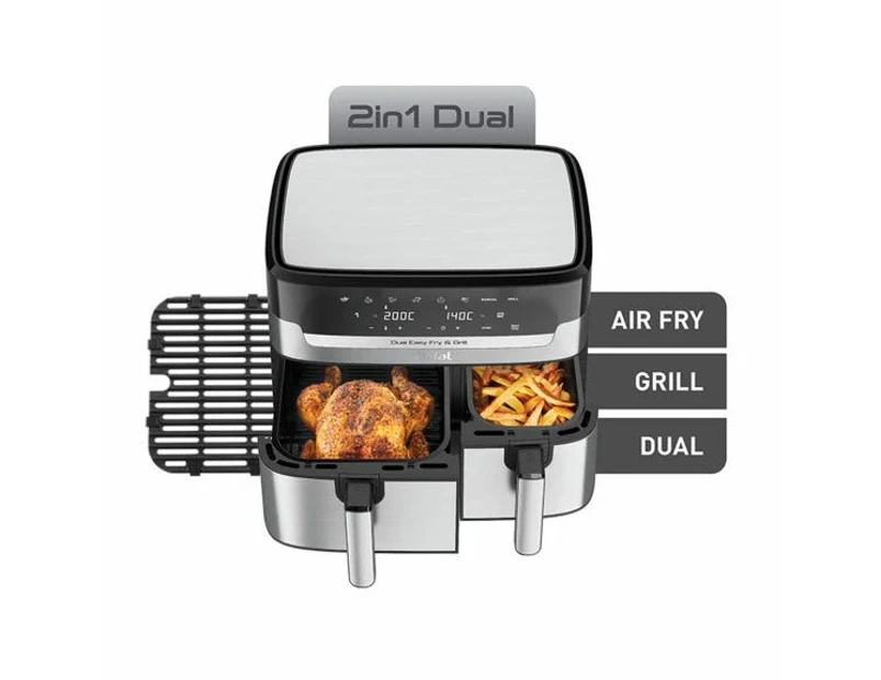 Tefal Dual Easy Fry & Grill XXL