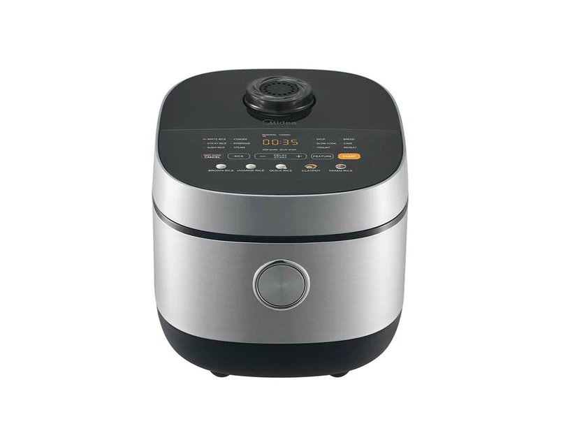 Midea 10-Cups 1.8L Digital Rice Cooker with LED Touch Control - MB-FS5021W