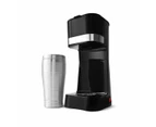 Coffee to Go Maker - Black and Silver Look