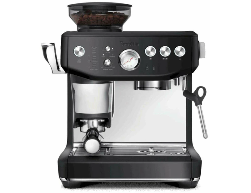 Breville The Barista Express Impress Black Truffle Coffee Machine BES876BTR4IAN1