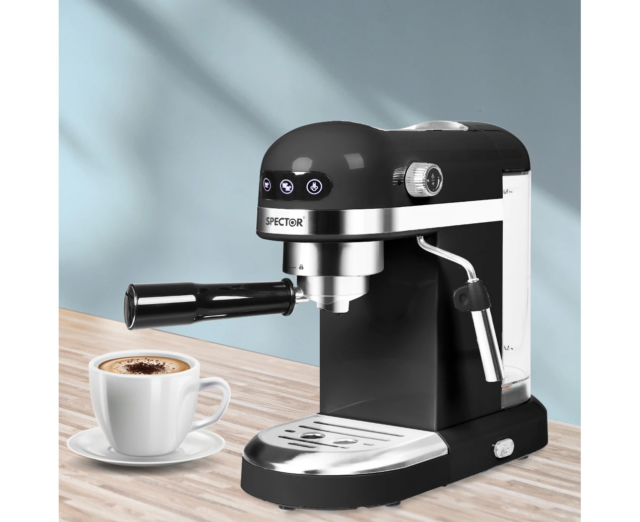 Spector Coffee Maker Machine Espresso Cafe Barista Latte Cappuccino Milk Frother