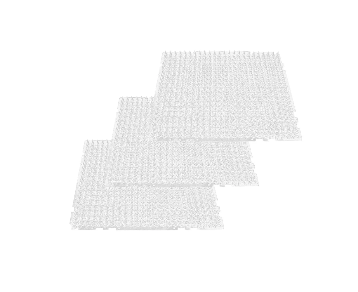 3Pcs Cat Repellent Mat Tip Spikes Wear-Resistant Spiked Deterrent Mats For Home Use