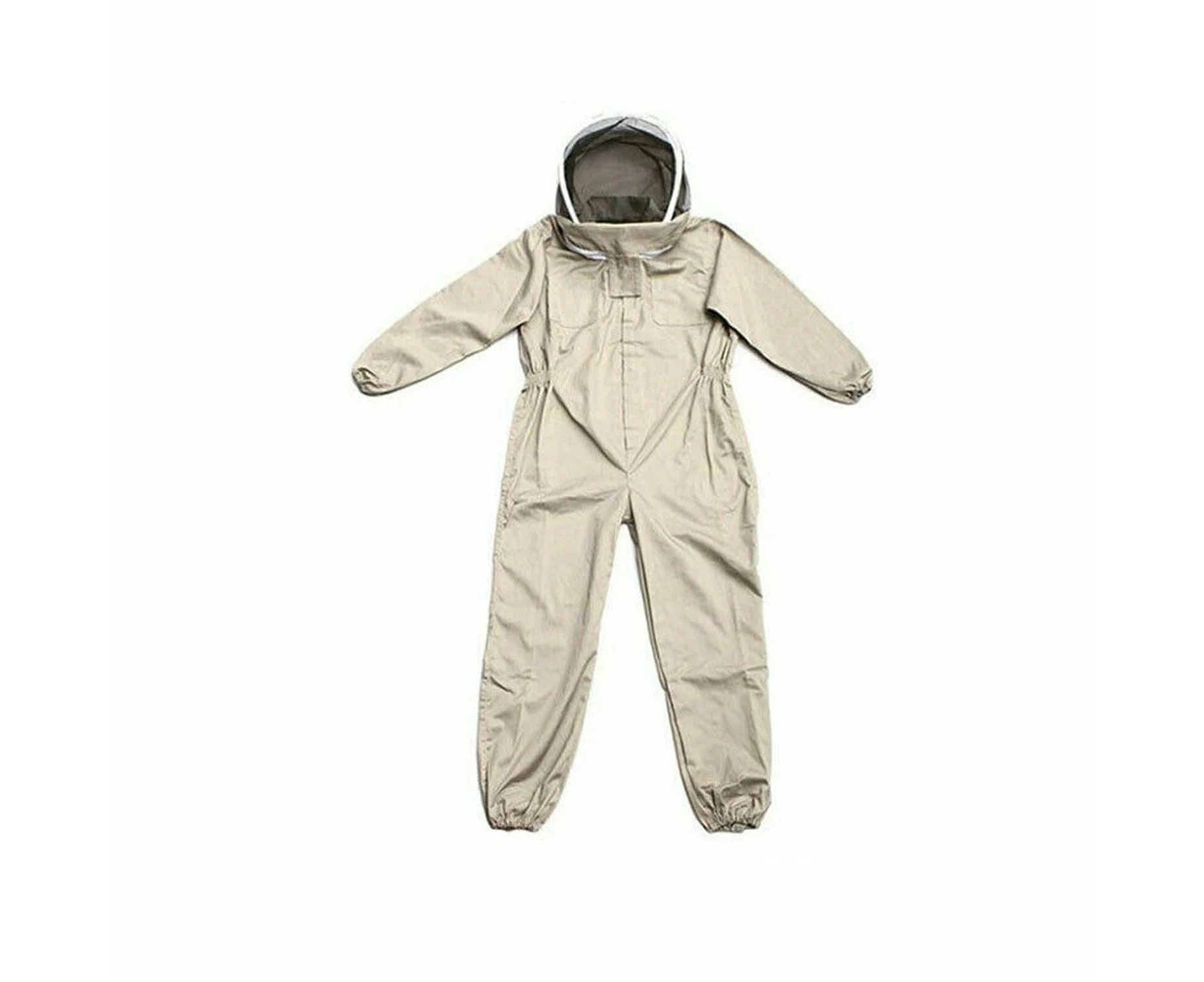 Full Beekeeping Suit Bee Suit Heavy Duty with Leather Ventilated Keeping Gloves