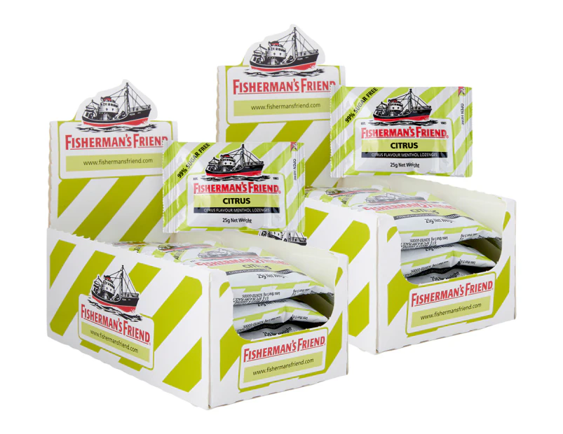 2 x 12pk Fisherman's Friend Freshmints Citrus